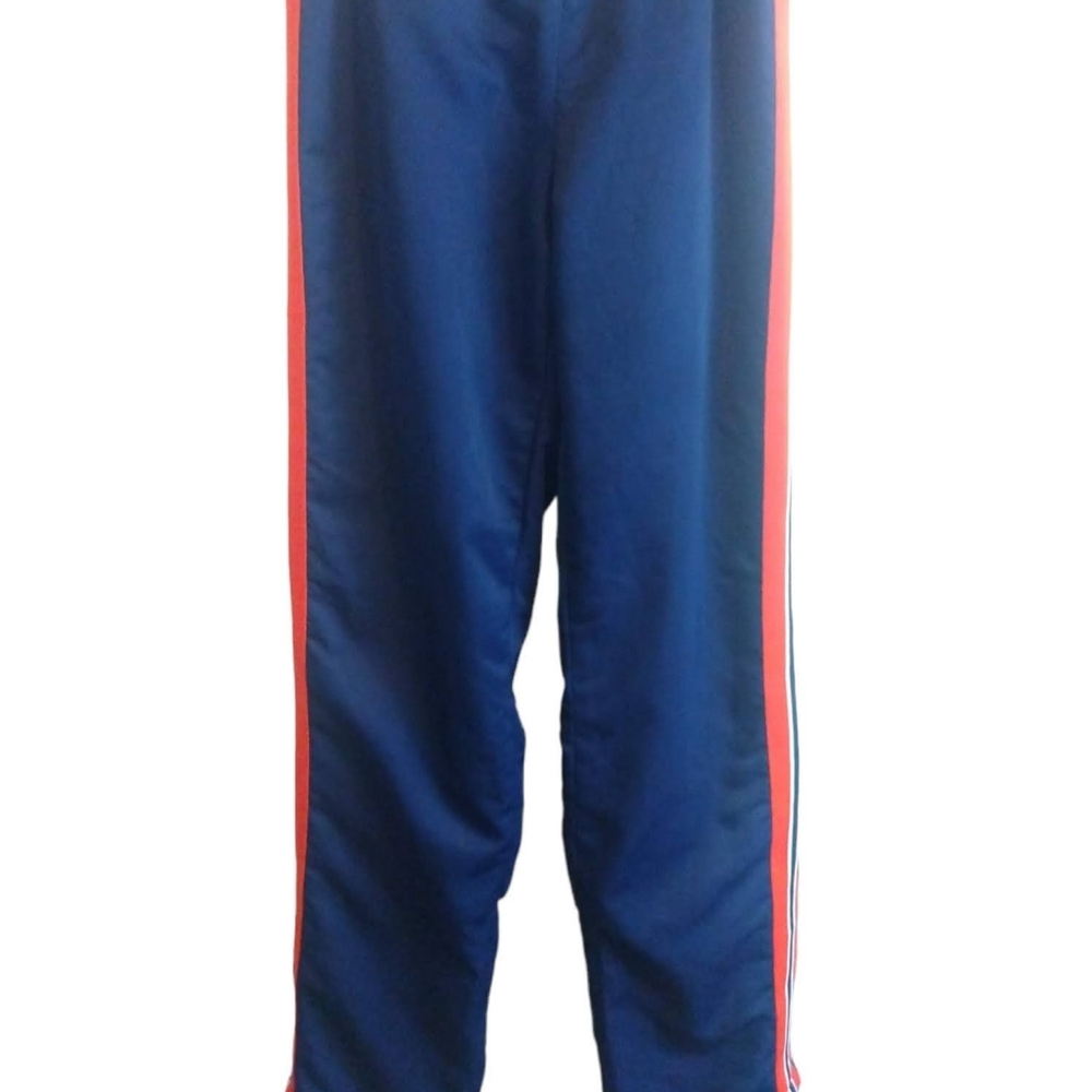 Varsity Navy/Orange Striped Joggers Pant
